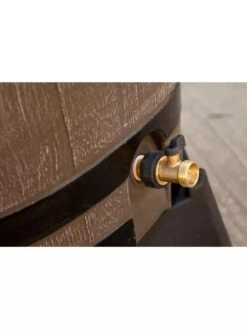 Flat-Back Rain Barrel -US Organic Seed Sales Store 38986 02V