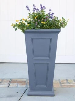 Fairfield Self-Watering Tall Patio Planters, 28” -US Organic Seed Sales Store 39 342 1953 tif