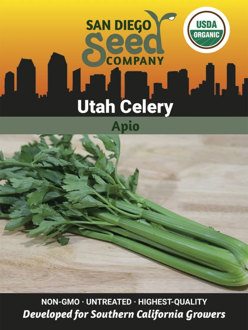 Celery, Utah Organic Seeds 1 Celery, Utah Organic Seeds