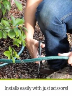 Landscape Snip-n-Drip Soaker System -US Organic Seed Sales Store 8587044 scissors