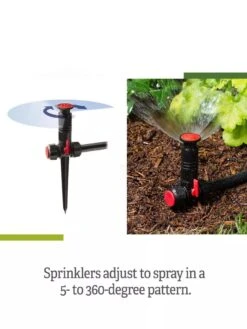 Snip-n-Spray Garden And Landscape Sprinkler System -US Organic Seed Sales Store 8589718 range