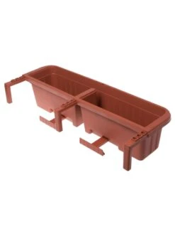 Adjustable Self-Watering Railing Planter, 32" -US Organic Seed Sales Store 8592174TC 2003z tif