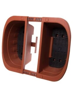 Self-Watering Saddle Railing Planter, 16" -US Organic Seed Sales Store 8592175TC 2028z tif