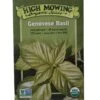 Genovese Basil Organic Seeds