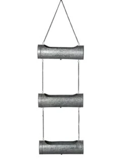 Galvanized Hanging Triple Planter -US Organic Seed Sales Store 8595213 0005 tif