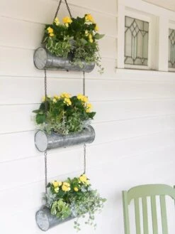 Galvanized Hanging Triple Planter -US Organic Seed Sales Store 8595213 1108 tif