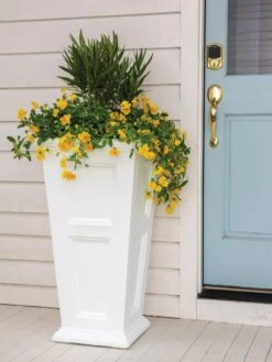 Fairfield Self-Watering Tall Patio Planters, 34” -US Organic Seed Sales Store 8600109 016 tif