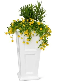 Fairfield Self-Watering Tall Patio Planters, 34” -US Organic Seed Sales Store 8600109 017 tif