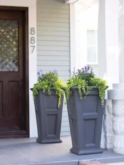 Fairfield Self-Watering Tall Patio Planters, 34” -US Organic Seed Sales Store 8600109 8453 tif