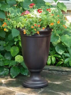Ellington Self-Watering Urn Planter, 24" -US Organic Seed Sales Store 8600110 02V tif