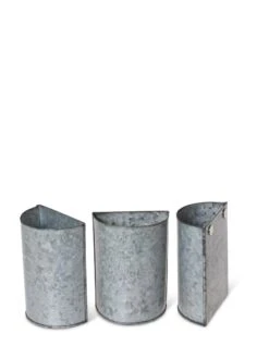 Mini Magnetic Galvanized Planter Pockets, Set Of 3 5 Mini Magnetic Galvanized Planter Pockets, Set Of 3 -US Organic Seed Sales Store 8609216 8714 tif