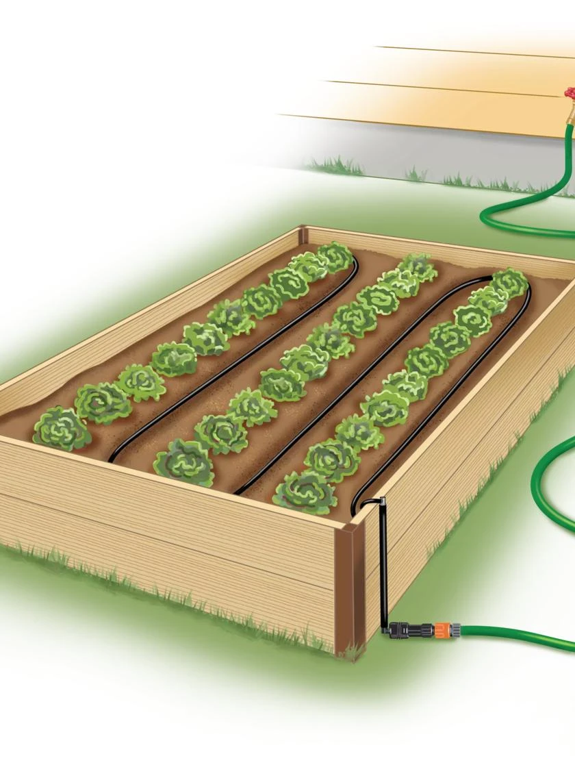 Raised Bed Drip Line Irrigation Kit 2 Raised Bed Drip Line Irrigation Kit - Image 2