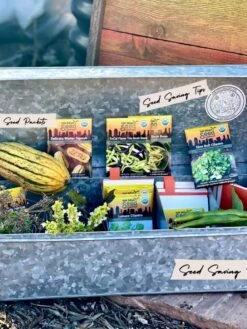 Deluxe Galvanized Seed Saver Kit -US Organic Seed Sales Store 8610573 01PART tif