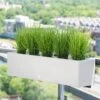 Veradek Metallic Series Railing Planters