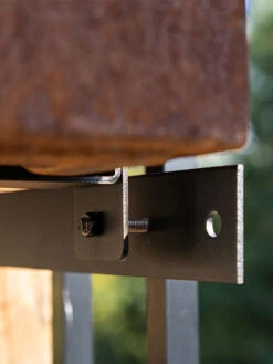 Veradek Metallic Series Corten Steel Railing Planters -US Organic Seed Sales Store 8611611 02v