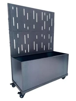 Nice Corten Trough Planters With Privacy Screen -US Organic Seed Sales Store 8612382 01V png