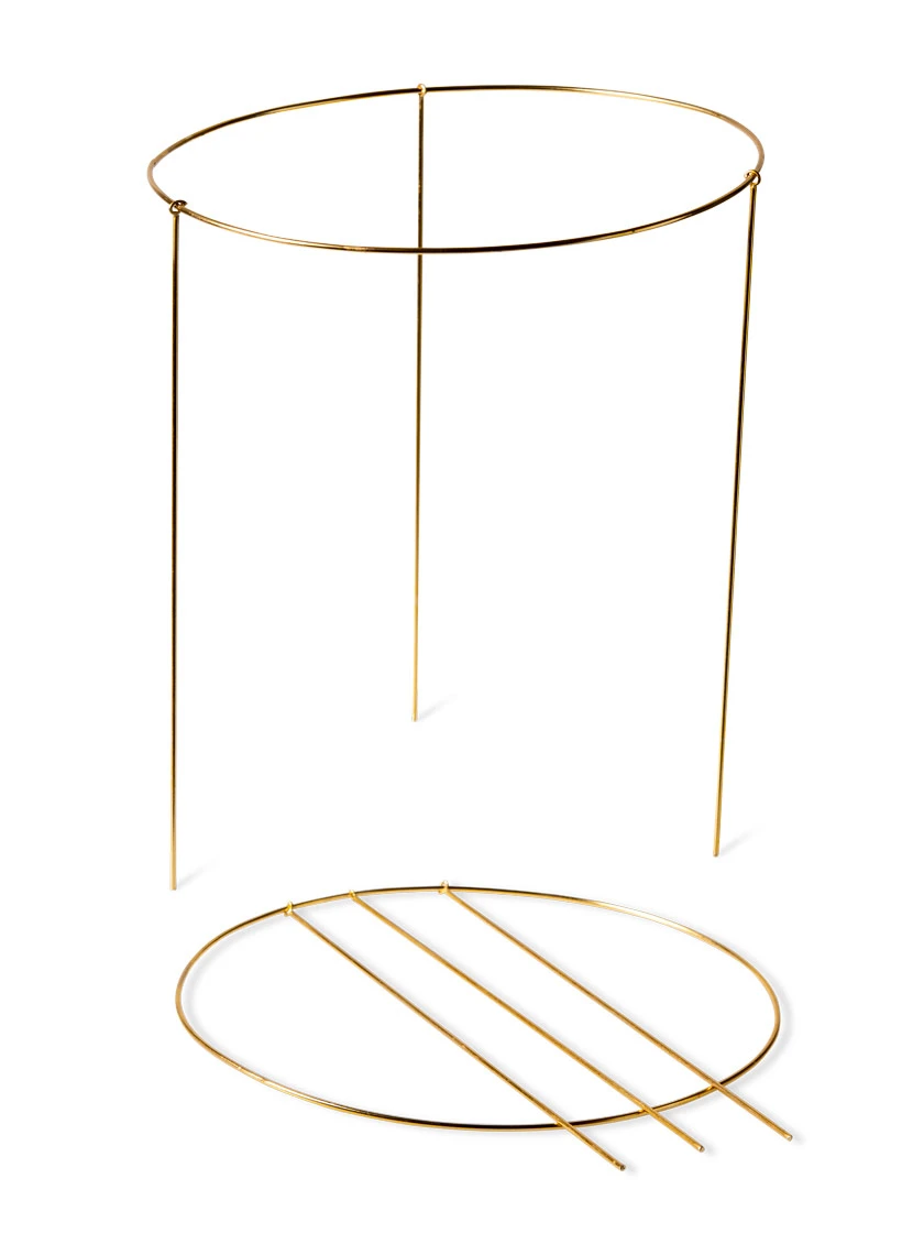 Brass Plated Grow Throughs, Set Of 2 5 Brass Plated Grow Throughs, Set Of 2 - Image 5