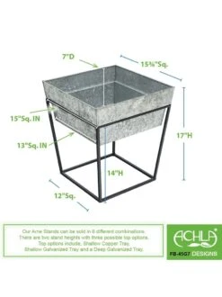 Achla Designs Arne Plant Stand -US Organic Seed Sales Store 8612898 04v