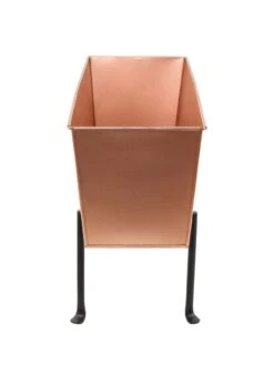 Achla Designs Copper Flower Box With Folding Stand 7 Achla Designs Copper Flower Box With Folding Stand -US Organic Seed Sales Store 8612914 03v
