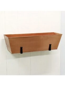 Achla Designs Plain Copper Plated Flower Box, Large 6 Achla Designs Plain Copper Plated Flower Box, Large -US Organic Seed Sales Store 8612915 04v
