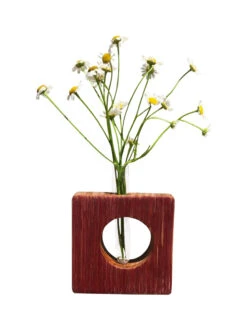 US Organic Seed Sales Store -US Organic Seed Sales Store 8613032mg 01v wine barrel counter top vase or propogation station with magnet
