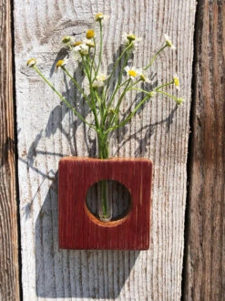 Wine Barrel Counter Top Vase Or Propagation Station