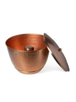 Hammered Copper Hose Pot With Lid 18 Hammered Copper Hose Pot With Lid -US Organic Seed Sales Store 8613311 5812