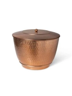 Hammered Copper Hose Pot With Lid 19 Hammered Copper Hose Pot With Lid -US Organic Seed Sales Store 8613311 5815