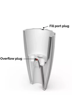 Sedona Tall Planter, 28" Height -US Organic Seed Sales Store 8613525 08V